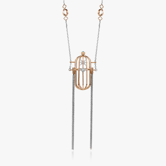 Lilly Street Fine Jewelry - Capulet Cage 18 Karat Pink Gold