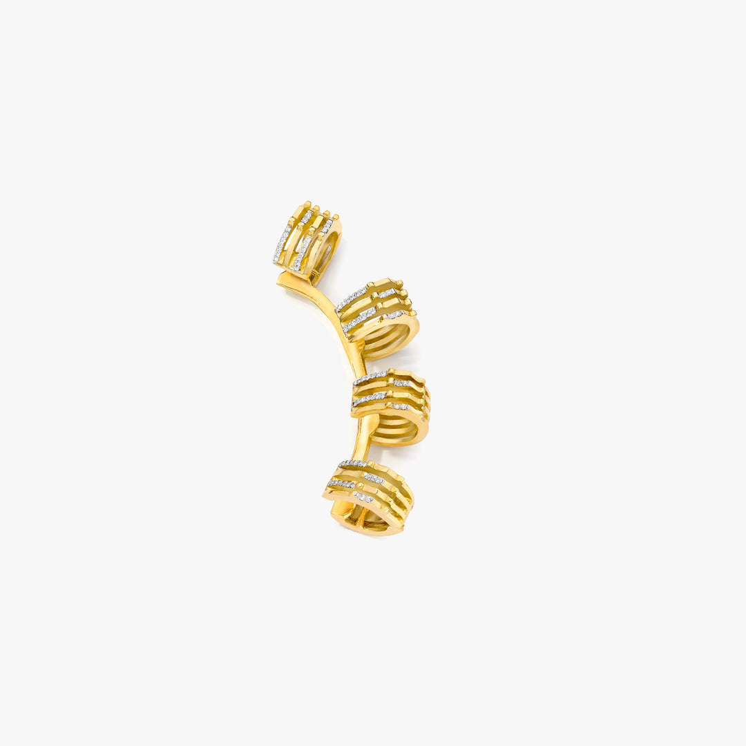 Deconstructed Lorica Ear Cuff