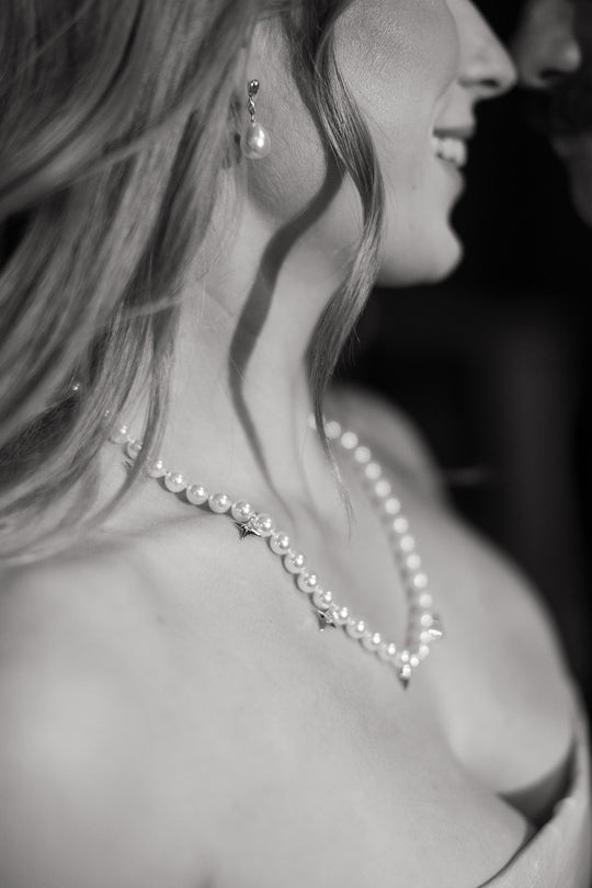 North Star Pearl Necklace Slider