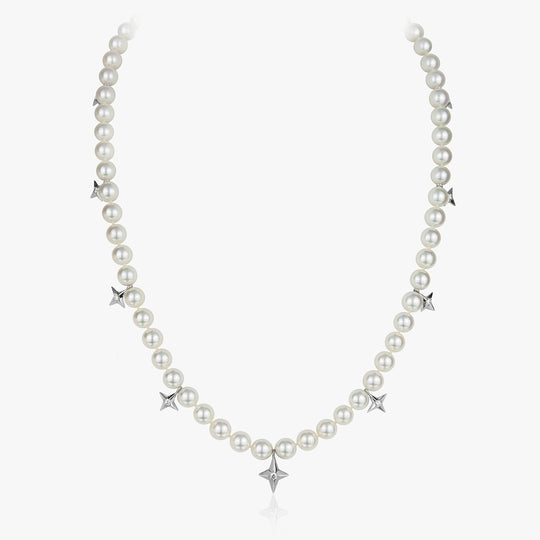 North Star Pearl Necklace Slider