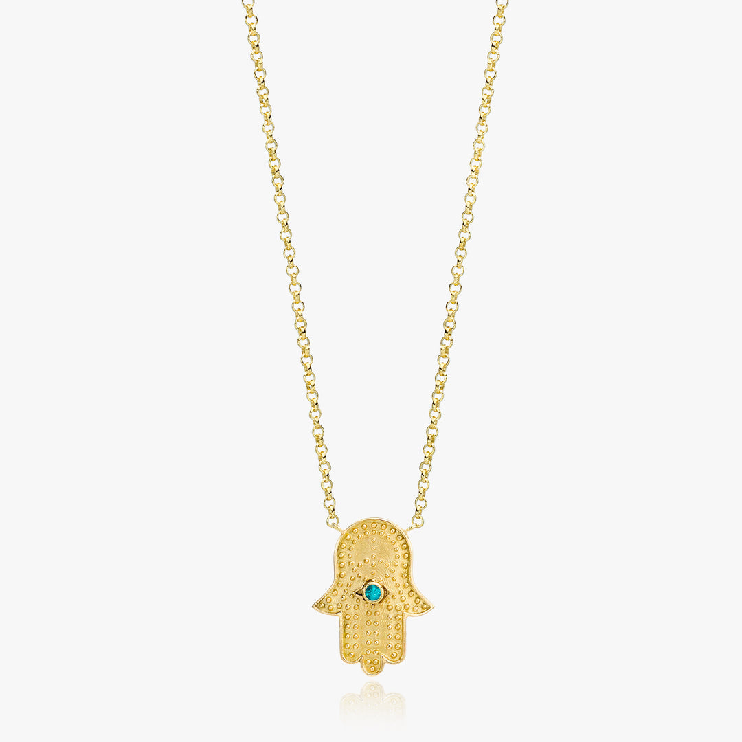 Mini Hamsa Necklace