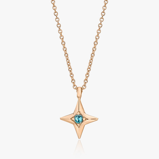Petite North Star Necklace