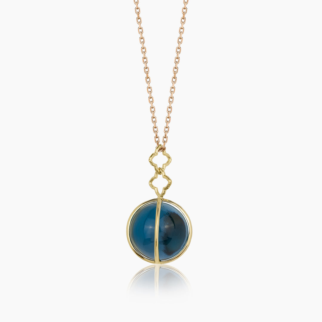 XX London Blue Topaz Orb Cage