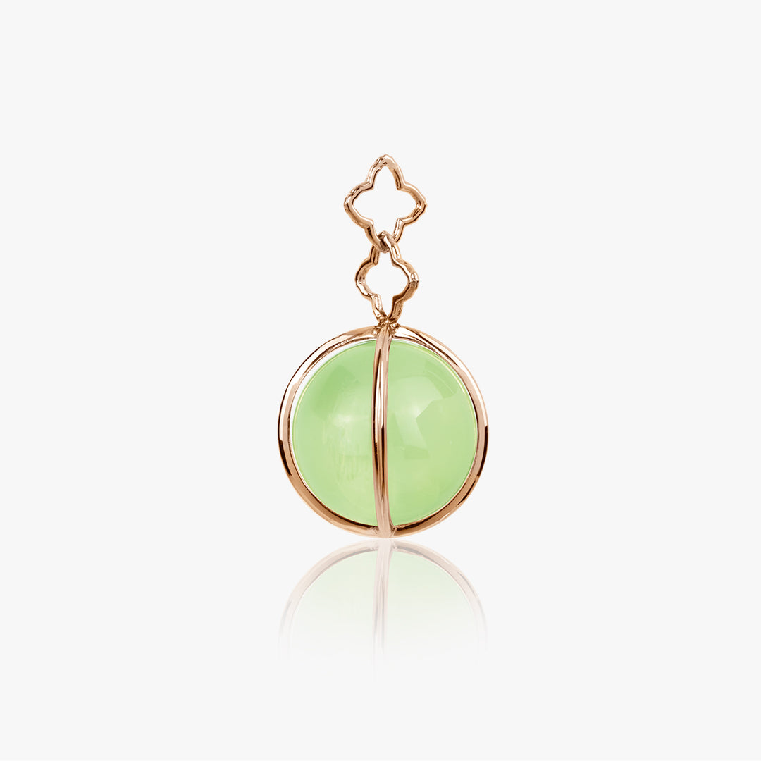 XX Prehnite Orb Cage