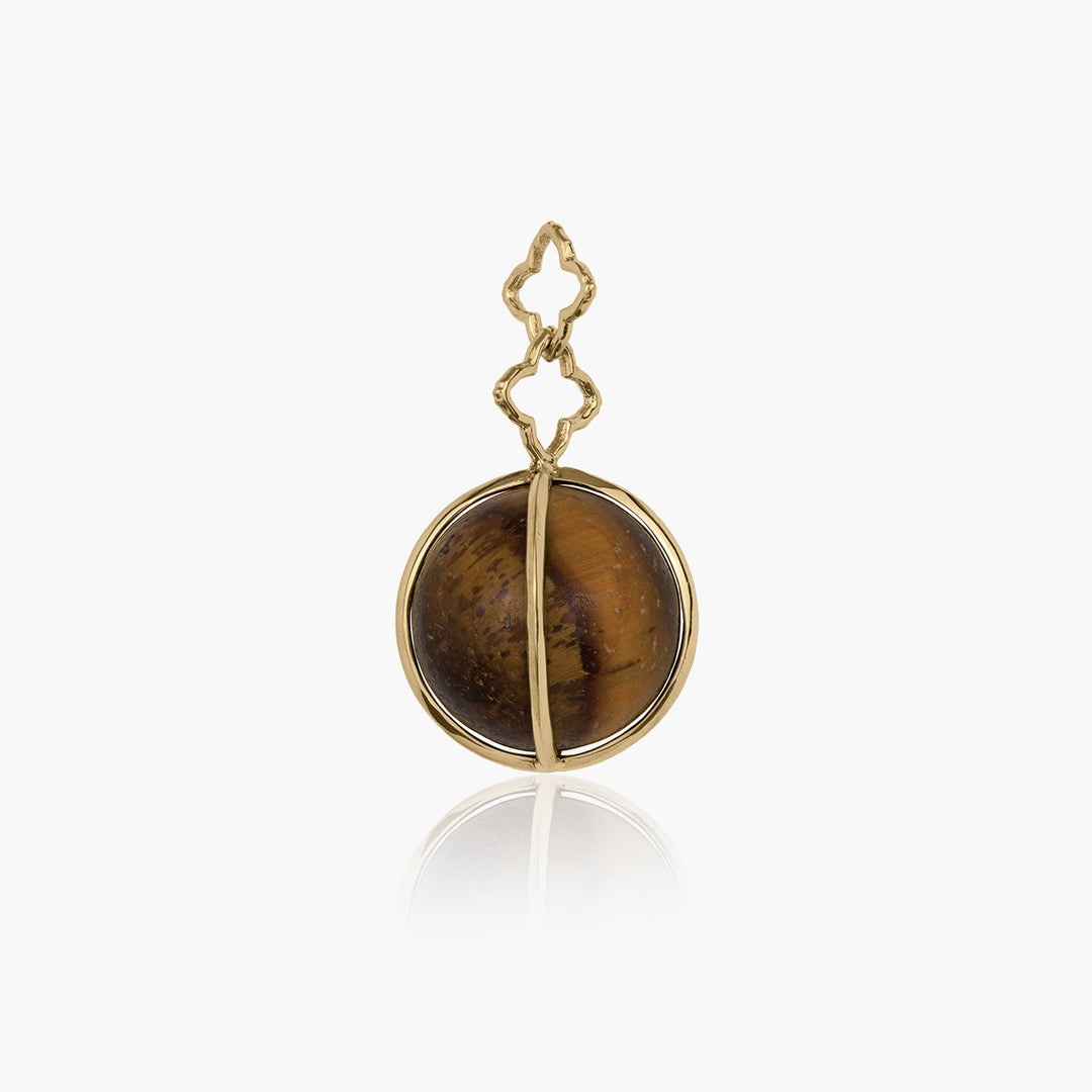 XX Tiger Eye Orb Cage