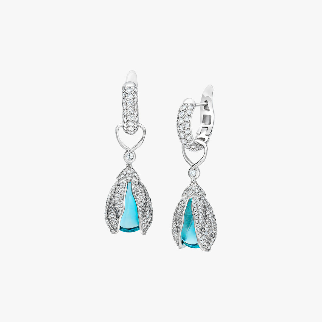 Ana Fleur Amuletter & Pave Clique øreringe