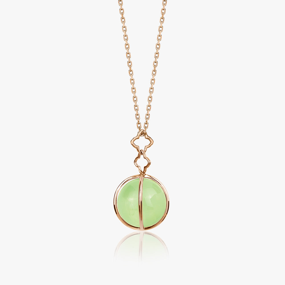XX Prehnite Orb Cage