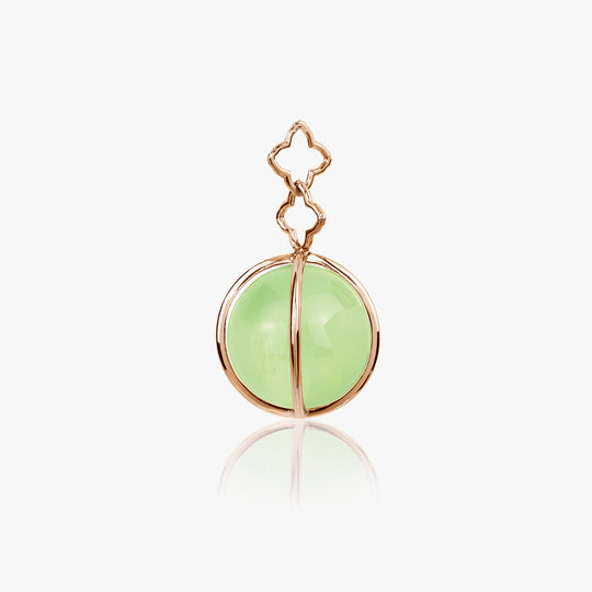 XX Prehnite Orb Cage